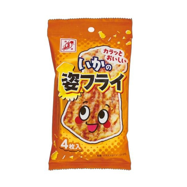 全珍　いかの姿フライ　4枚入り