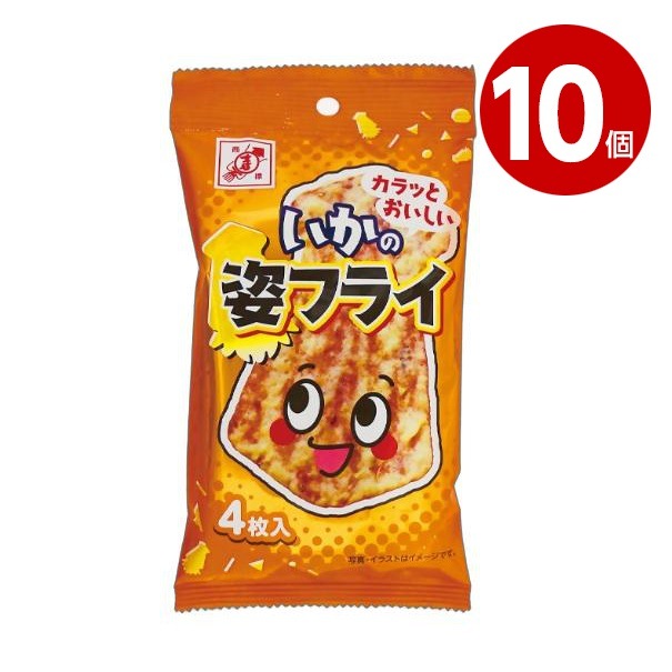 全珍　いかの姿フライ　4枚入り×10個【ｍ特】
