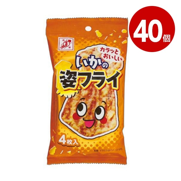 全珍　いかの姿フライ　4枚入り×40個【送料無料】