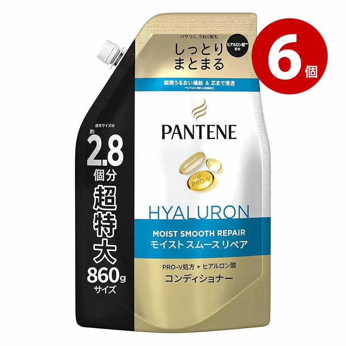 パンテーン モイストスムースリペア トリートメント コンディショナー 詰替特大 860g 6個 【ｍ特】