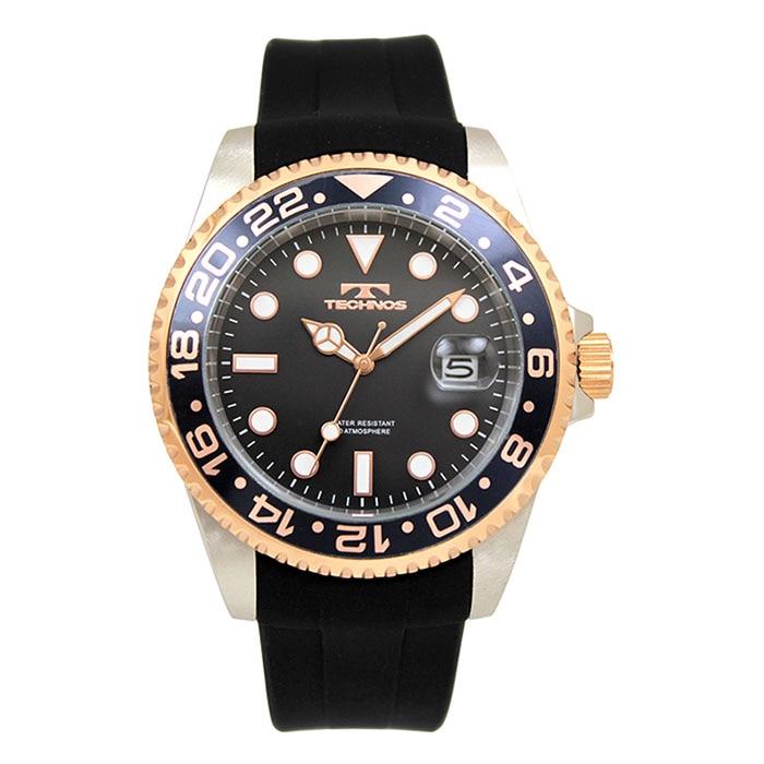 テクノス　紳士腕時計　T6C28PB 【ｍ特】