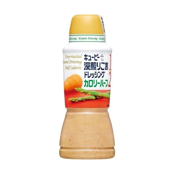 キューピー　深煎りごまドレッシング　カロリーハーフ　380ml【ｍ特】