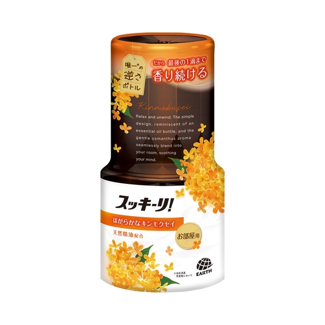 アース製薬　スッキーリ！　お部屋用　ほがらかなキンモクセイ　400ml　消臭芳香剤