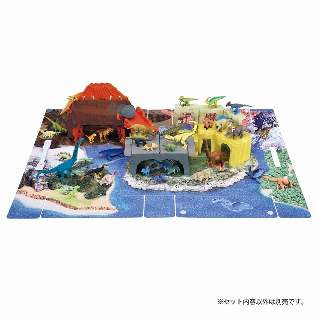 タカラトミー　アニア　パッとおかたづけ!恐竜大乱闘ワールド【送料無料】