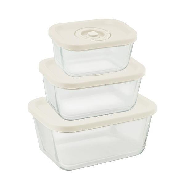 ドリテック Fresh Plan専用 キャニスターセット ホワイト  ZVS102WTGL1