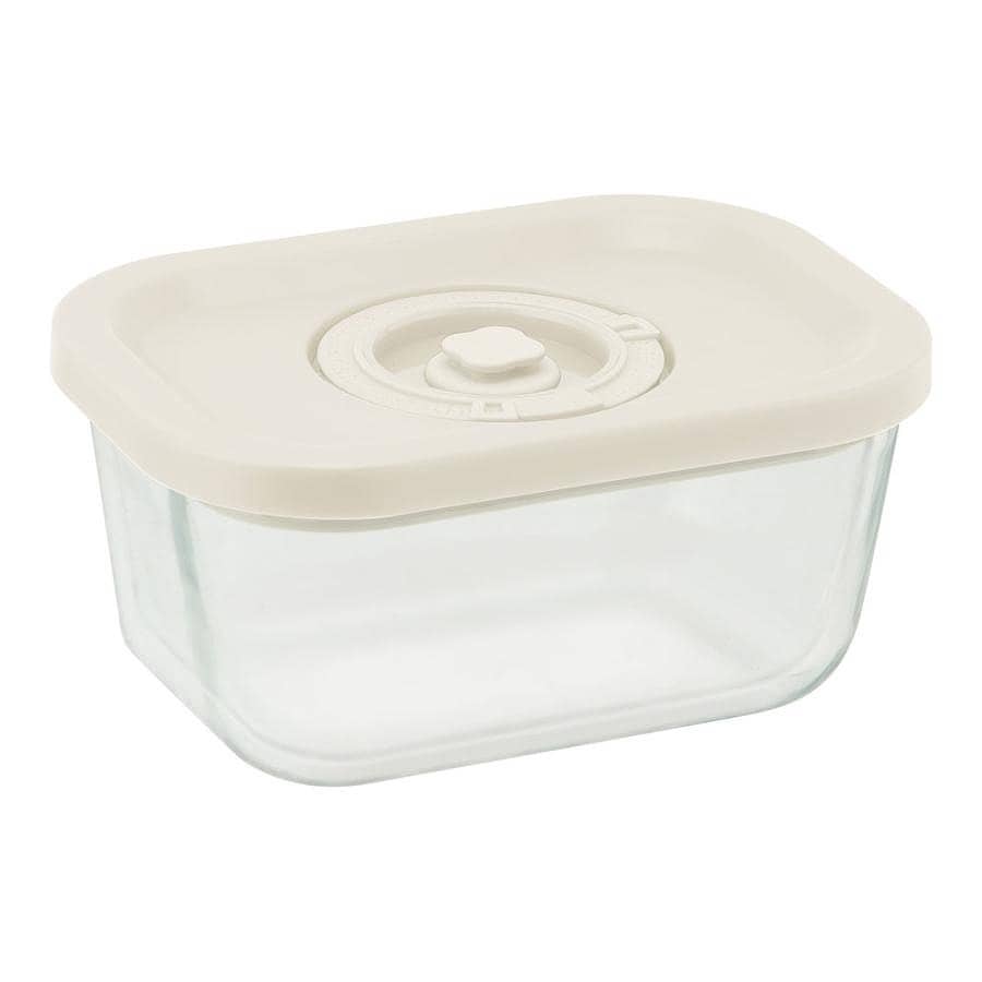 ドリテック Fresh Plan専用 キャニスター S 470ml  ホワイトdretec ZVS102WTGL4