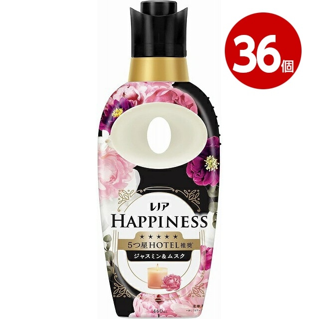 P＆G　レノアハピネス　夢ふわタッチ　ジャスミン＆ムスクの香り　本体　460ml×36個　柔軟剤【送料無料】