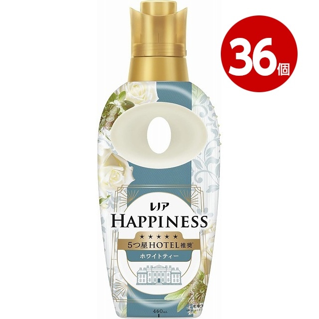 P＆G　レノアハピネス　夢ふわタッチ　ホワイトティーの香り　本体　460ml×36個　柔軟剤【送料無料】【ｍ特】
