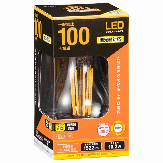 オーム電機 LDA10L／D C6 LED電球