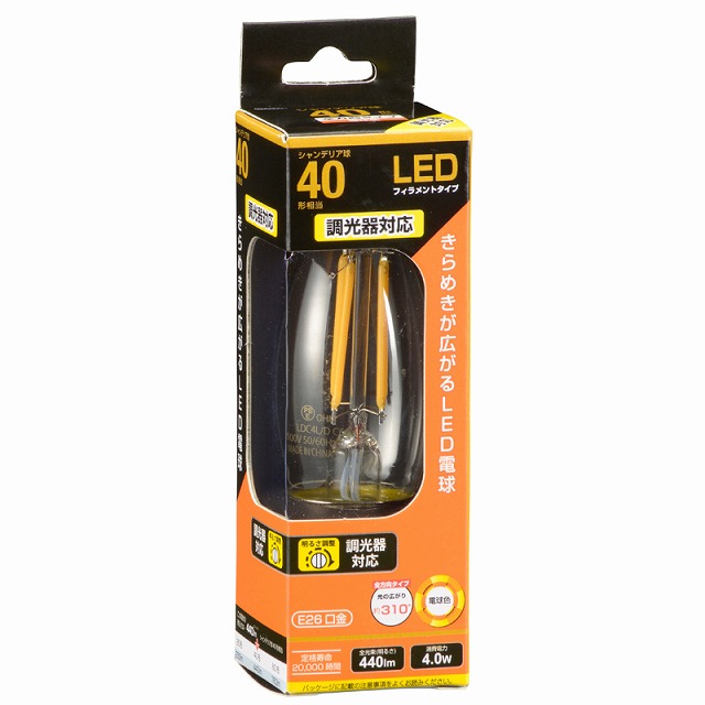 オーム電機 LDC4L／D C6 LED電球