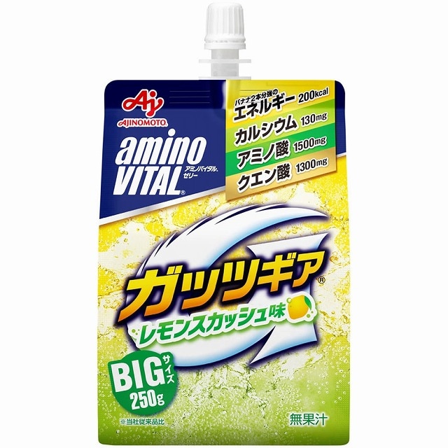 味の素　アミノバイタルガッツギア　レモンスカッシュ味　250g【ｍ特】