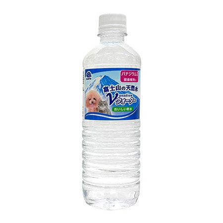 ペット用飲料　ペット飲料　アースペット　富士山の天然水　Vウォーター　500ml　水分補給