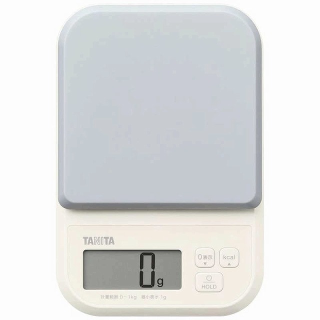 タニタ デジタルクッキングスケール  ブルー KJ120BL