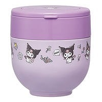 スケーター　折りたたみハンドル付　丼ジャー　KUフラワーレトロLDNO6AG