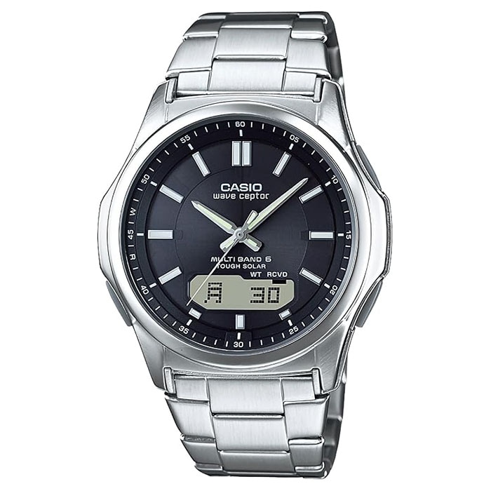 カシオ CASIO ソーラー電波時計 ウェーブセプター WVA-M630D-1AJF  waveceptor 腕時計 マルチバンド6 メンズ
