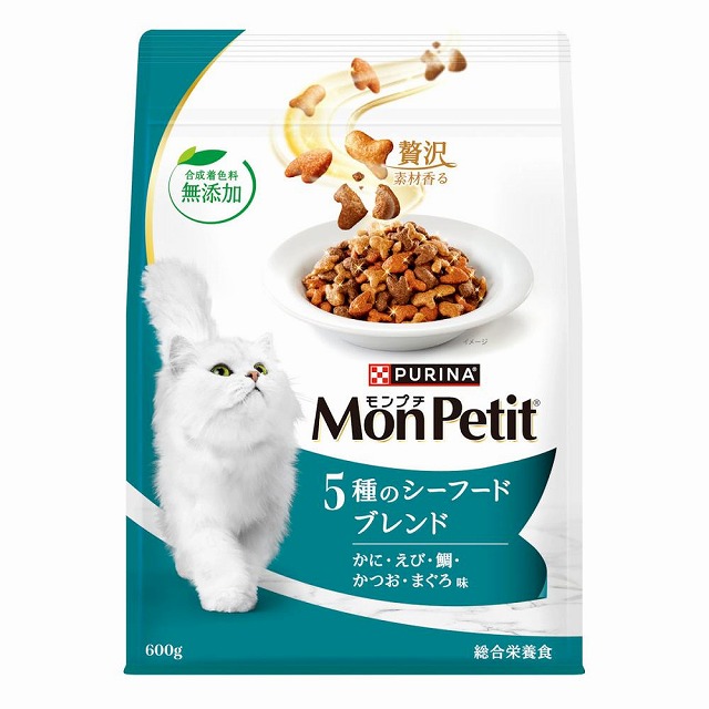 ネスレ モンプチ バッグ シーフード 600ｇ