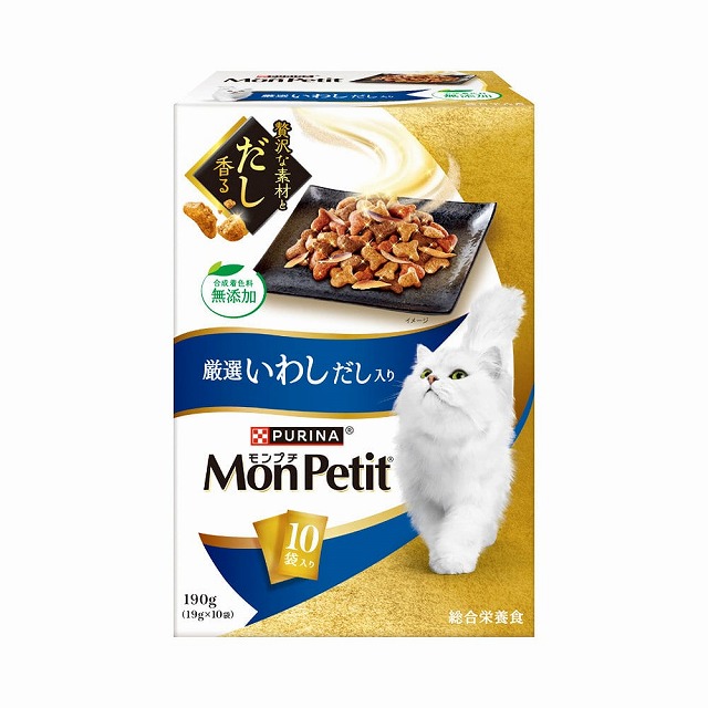 ネスレ モンプチ ボックス 厳選いわしだし入り 190ｇ