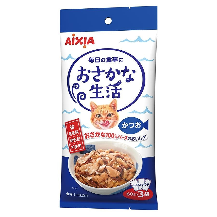 アイシア おさかな生活 かつお 180g