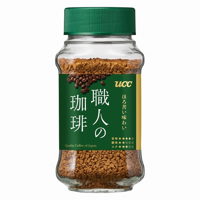 UCC 職人の珈琲 ほろ苦い味わい 瓶  66g インスタントコーヒー