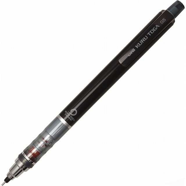 【ネコポス対応】三菱鉛筆　クルトガ　スタンダードモデル　シャープペンシル　0.5mm　ブラック　M5-450 1P