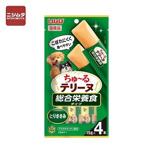 いなば ちゅ～るテリーヌ 総合栄養食タイプ とりささみ 15g×4本