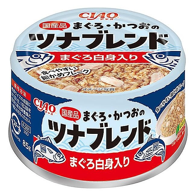 いなば CIAO まぐろ・かつおのツナブレンド まぐろ白身入り 85g