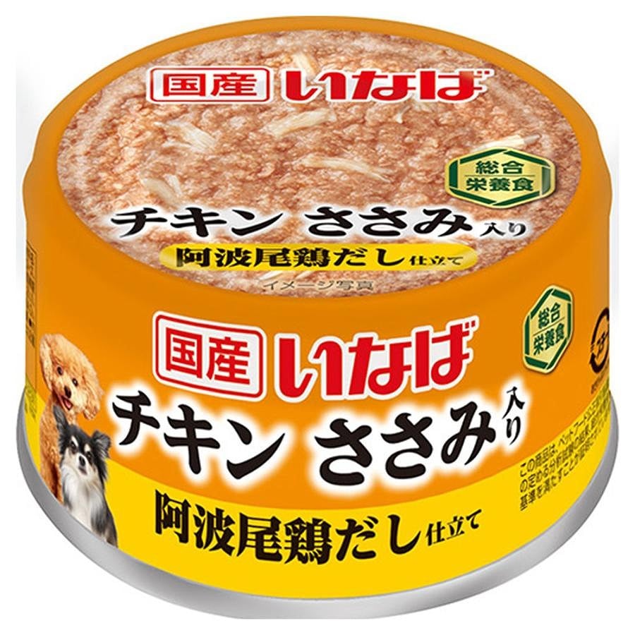 いなば 国産いなば チキン ささみ入り 阿波尾鶏だし仕立て 85g