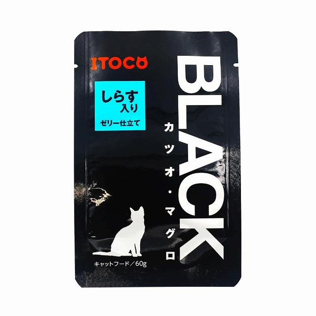 イトウ＆カンパニー　BLACK　カツオ・マグロ　しらす入り　60g