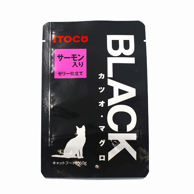イトウ＆カンパニー　BLACK　カツオ・マグロ　サーモン入り　60g