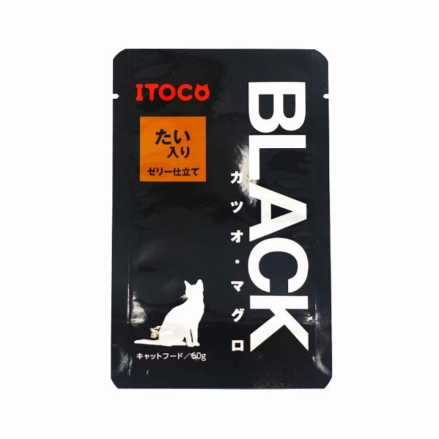 イトウ＆カンパニー　BLACK　カツオ・マグロ　たい入り　60g