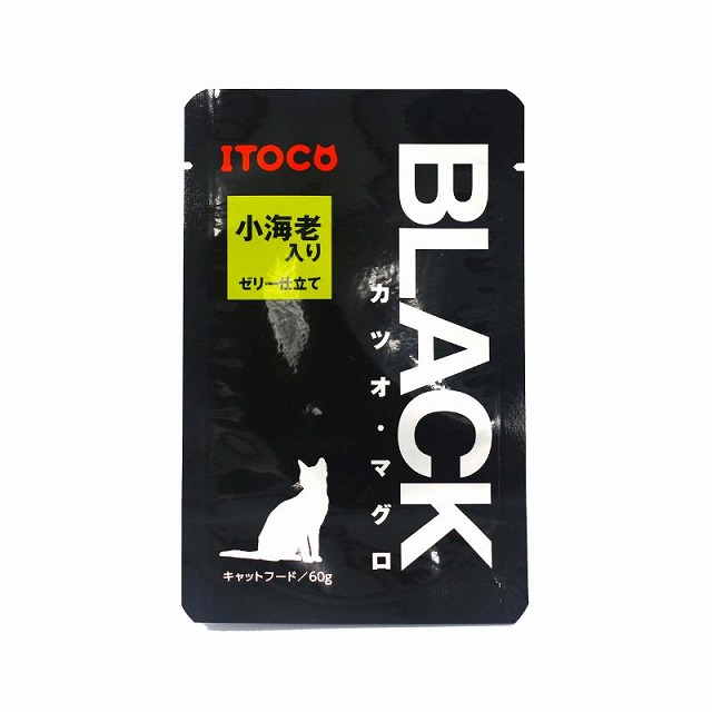 イトウ＆カンパニー　BLACK　カツオ・マグロ　小海老入り　60g
