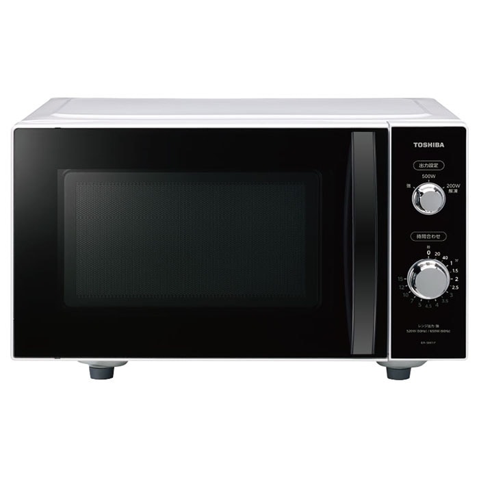 東芝 TOSHIBA 電子レンジ フラットテーブル 17L ER-SM17 W 新生活