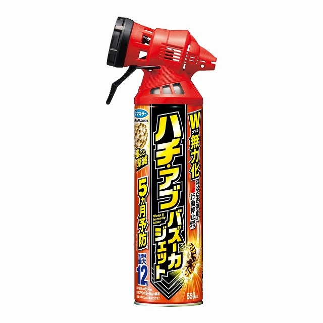 フマキラー　ハチ・アブバズーカジェット　550ml　殺虫剤 【ｍ特】