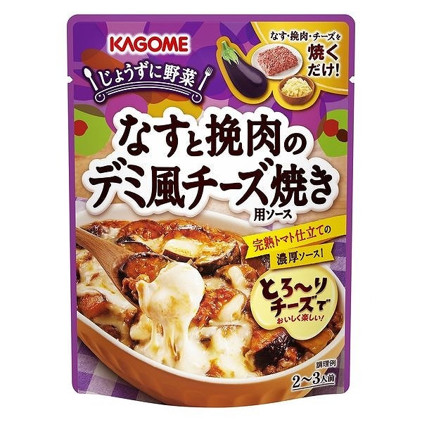カゴメ　なすと挽肉のデミ風チーズ焼き用ソース　180g