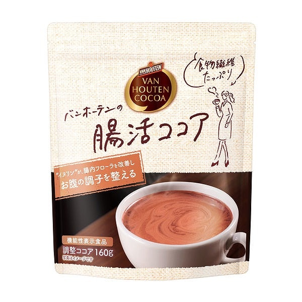 片岡物産　バンホーテンの腸活ココア　160g