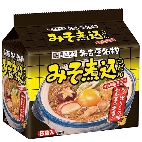 寿がきや　味噌煮込みうどん　92g