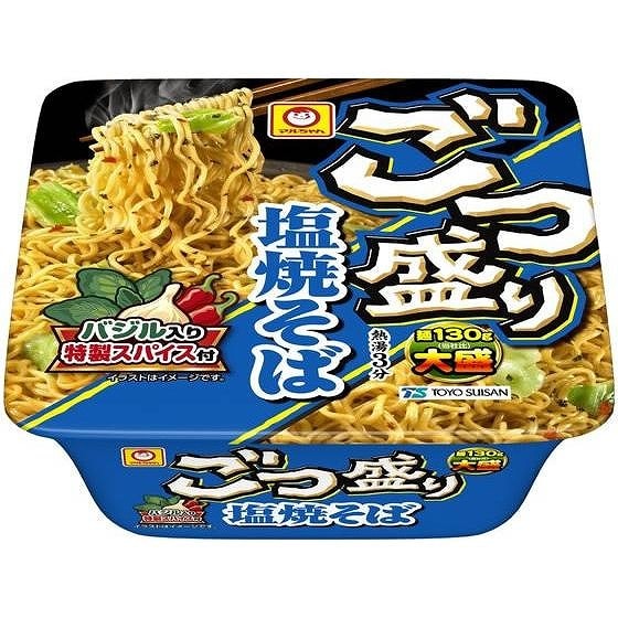 東洋水産 ごつ盛り 塩焼そば 156g