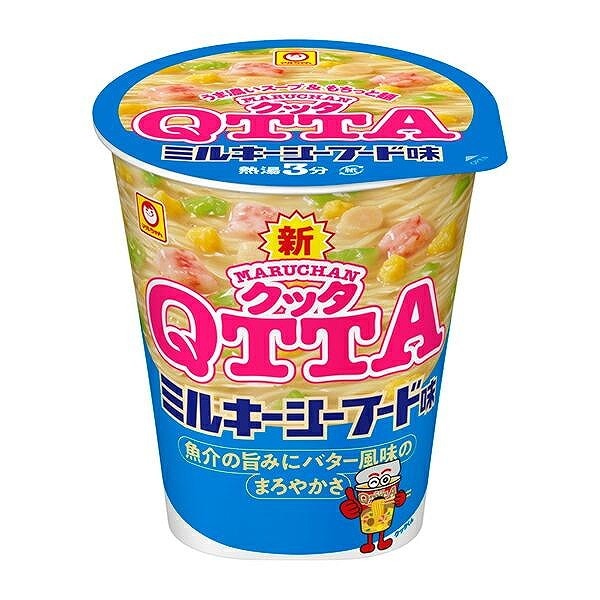 東洋水産 マルちゃん MARUCHAN QTTA ミルキーシーフード味 77g