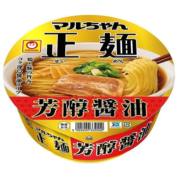 東洋水産 マルちゃん正麺 カップ 芳醇醤油 120g