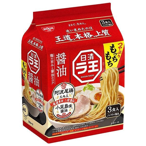 日清食品 日清ラ王 醤油 3食パック