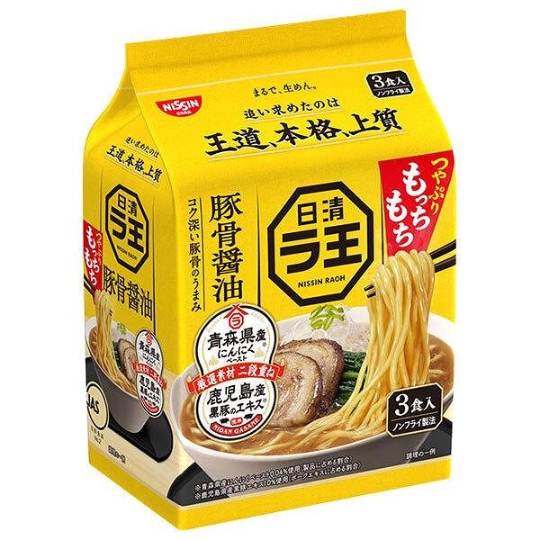 日清食品 日清 ラ王 豚骨醤油 3食パック