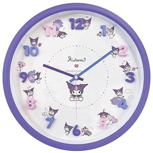サンリオキャラクターズウォッチ　クロミ　掛時計　2926-262　時計　掛け時計 【ｍ特】