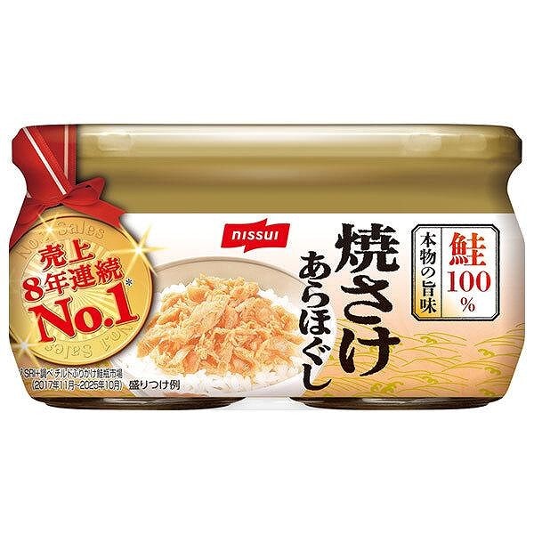 ニッスイ 焼さけあらほぐし 2個パック 