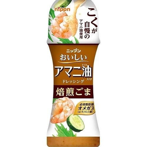 ニップン おいしいアマニ油入りドレッシング 焙煎ごま 150ml