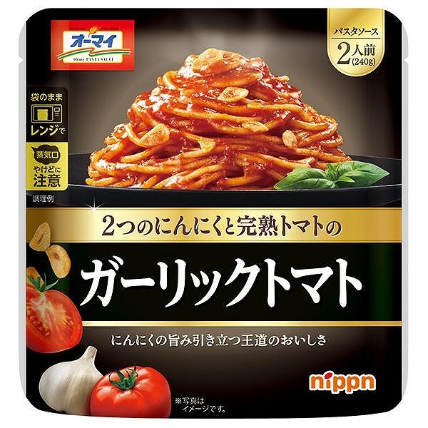 ニップン オーマイ ガーリックトマト 240g