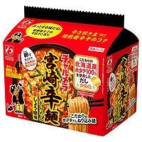明星　チャルメラ　宮崎辛麺　5食　485g