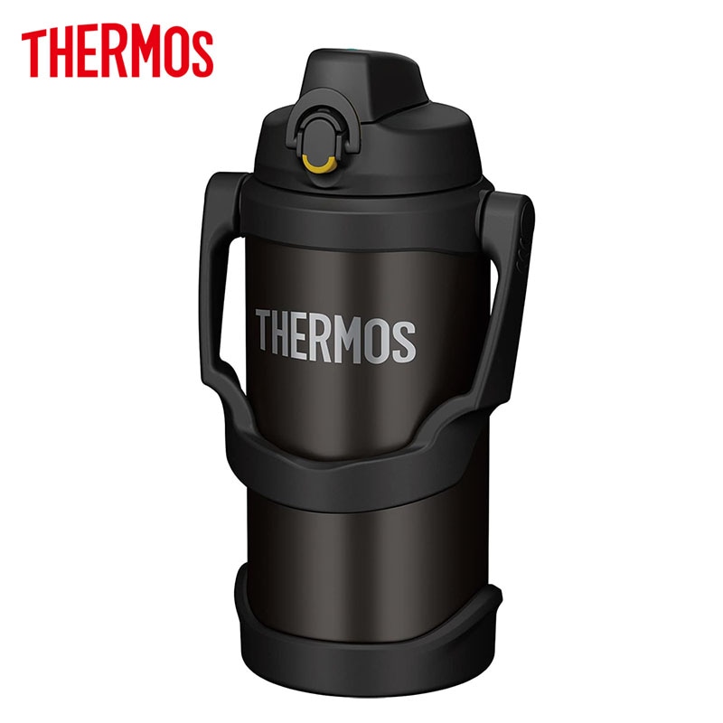 サーモス 真空断熱スポーツジャグ 2.0L FJQ-2000BK THERMOS 大容量 ジャグ 水筒 直飲み アウトドア キャンプ 部活 学校