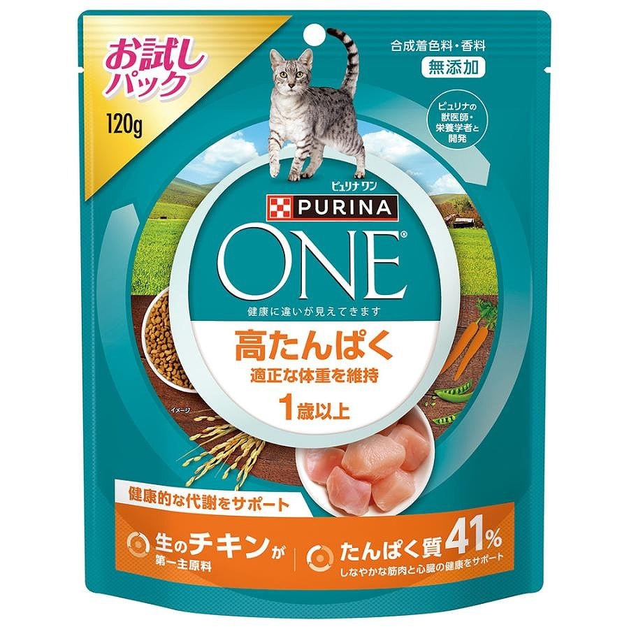 ネスレ日本 ピュリナ ワン キャット 高たんぱく 適正な体重を維持 チキン 120g