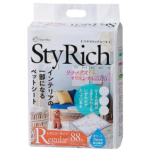 シーズイシハラ クリーンワン スタイリッチシート リラックスオリエンタルの香り レギュラー88枚