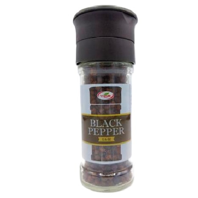 天長食品　ミル付ブラックペッパー　40g